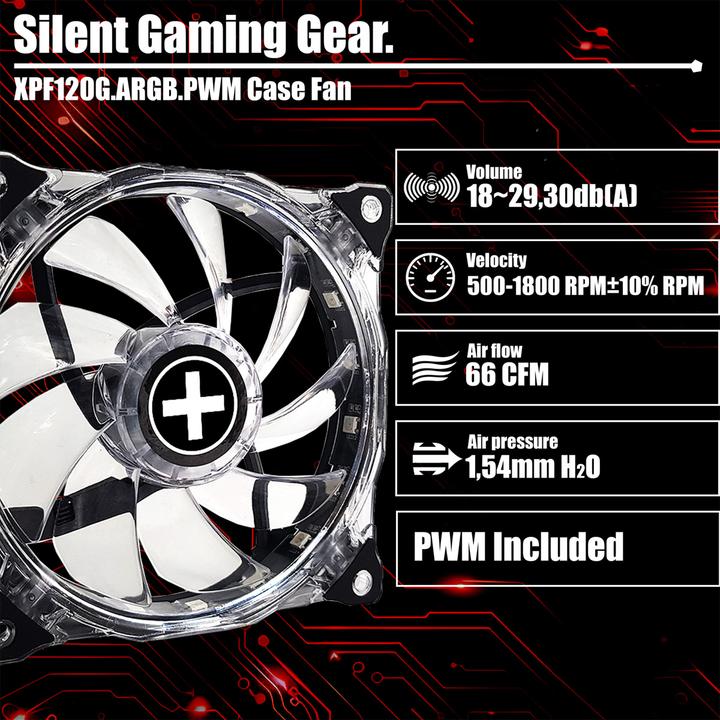 Produktbild Xilence XPF120G.ARGB.PWM (120 mm, 1 x)