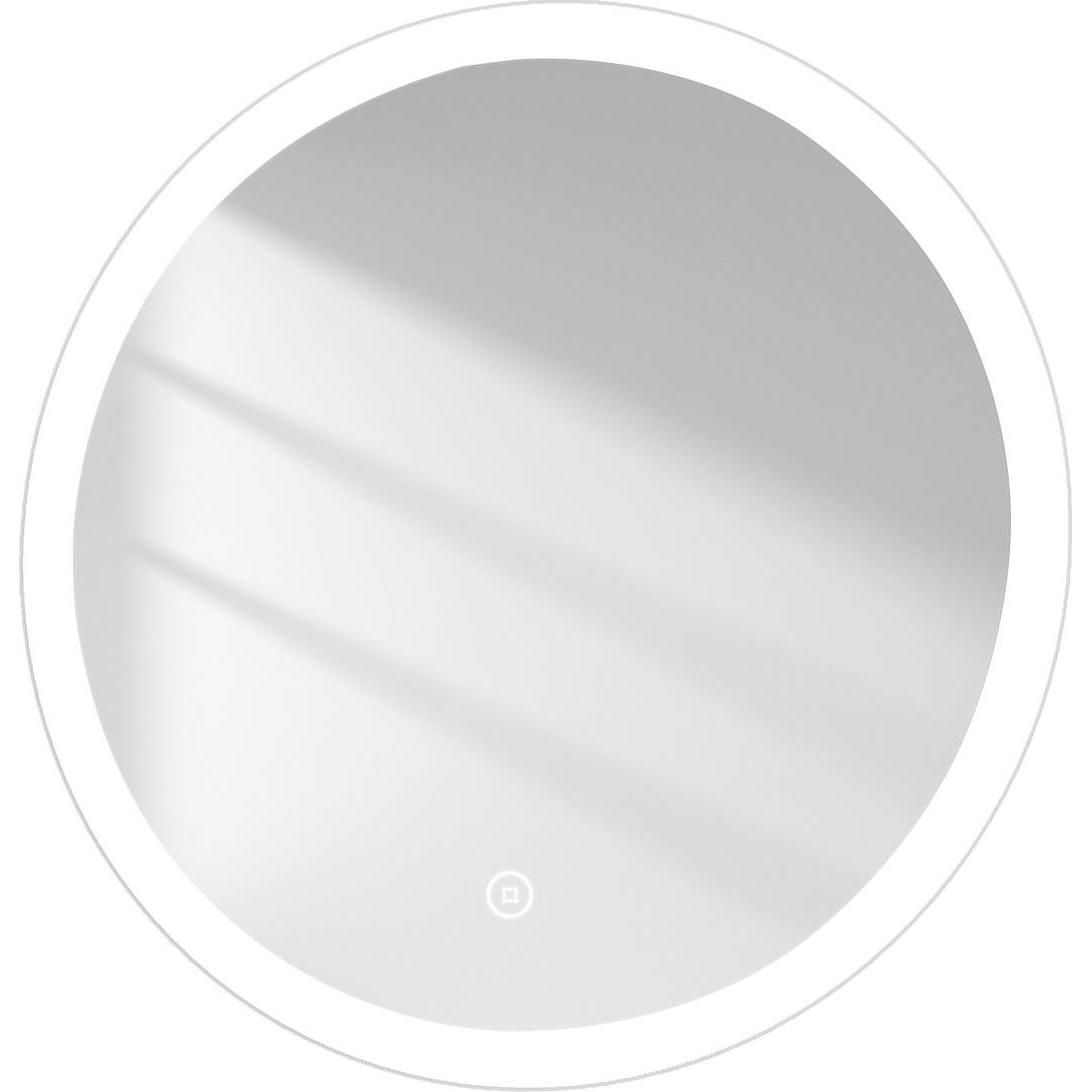 Emke, Spiegelschrank, Badspiegel mit Beleuchtung Φ60cm,Beschlagfrei, 3 Farbtemperaturen(3000K-6500K) und dimmbaren