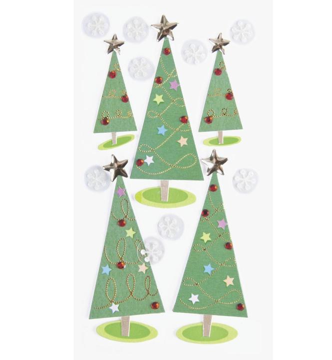 Produktbild Heyda Weihnachtssticker Weihnachtsbäume