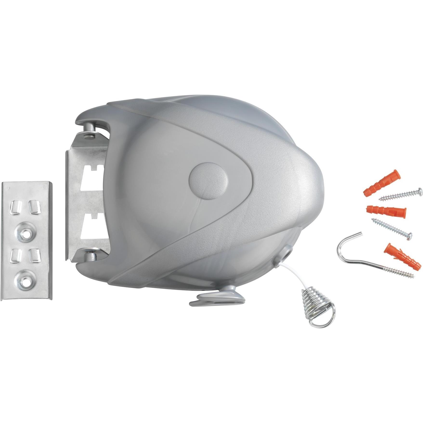 Wenko Jumbo: Stendibiancheria Grigio e Bianco - 15m