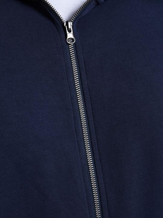 Image du produit Jack & Jones Hoodie Plus Size avec fermeture éclair sur toute la longueur (8XL)