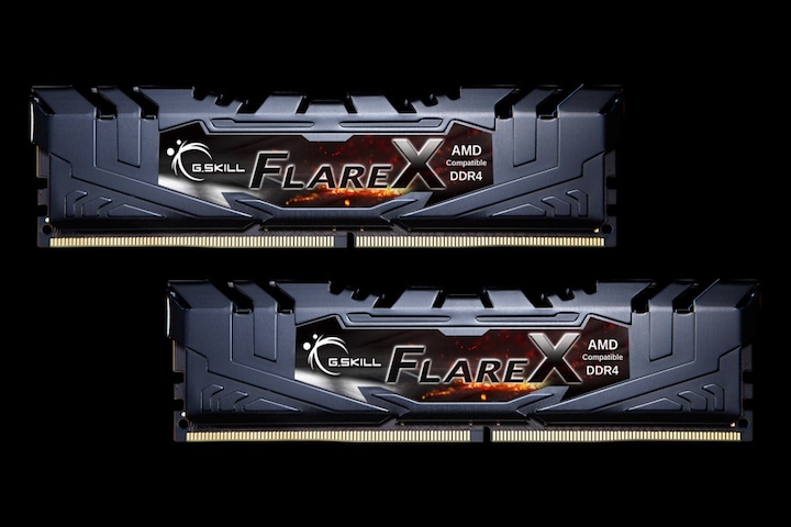 Actual product image G.Skill Atmintis Flare X, DDR4, 16 GB, 3200MHz, CL16 (F4-3200C16D-16GFX) (2 x 8GB, 3200 MHz, DDR4-RAM, DIMM)