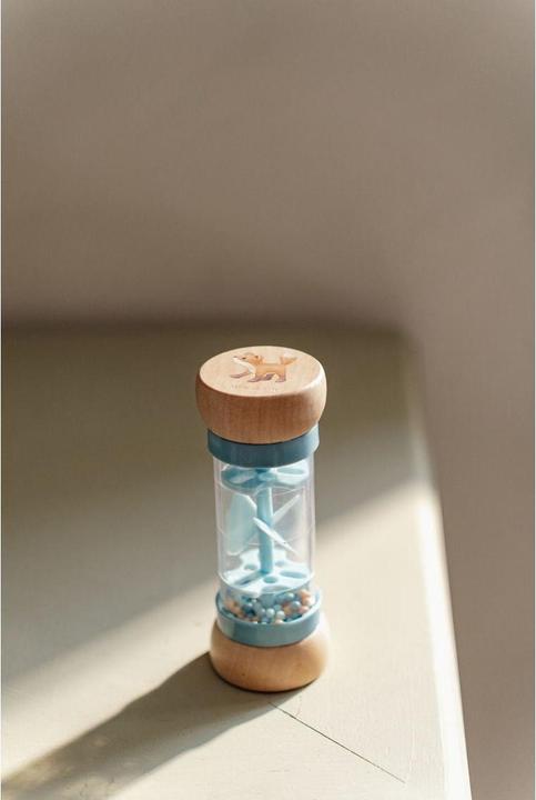 Actual product image Little Dutch Forest Friends rain rattle