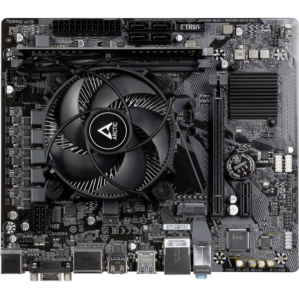 Renkforce PC Tuning-Kit Intel Core™ i5 12400 4.4 GHz 16 GB DDR4-RAM 512 GB M.2 (LGA 1700, Intel H610, mATX), Mainboard