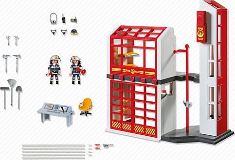 Produktbild Playmobil Feuerwehrstation (5361)