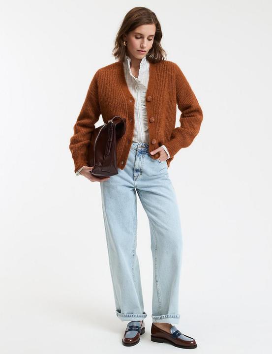 Immagine prodotto La Redoute Collections Signature Strickjacke mit V-Ausschnitt GILDAS (XL)