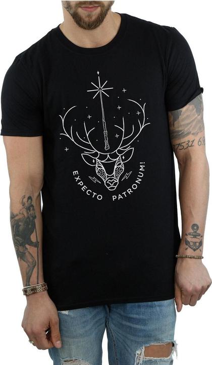 Actual product image Mens Expecto Patronum Cotton T-Shirt (M)