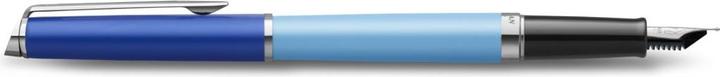 Produktbild Waterman Füllfederhalter Hemisphere Blocking M (Silber, Blau, 1 x)