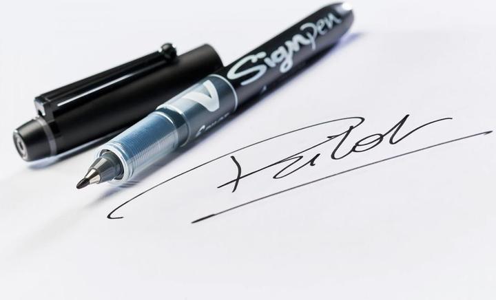 Produktbild Pilot VSign Pen (Black, 1 x)