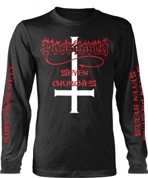 Produktbild Possessed Seven Churches TShirt Langärmlig (XL)