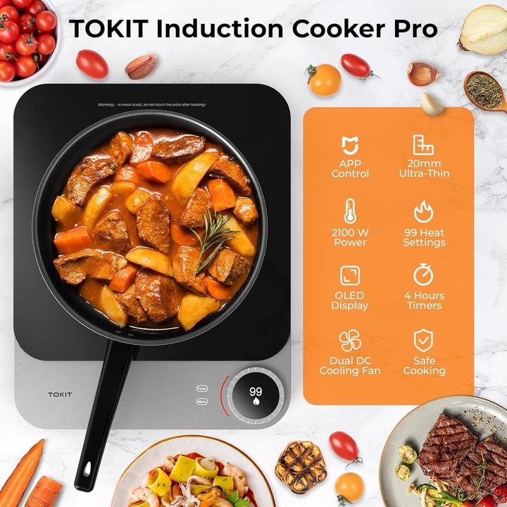 Actual product image Tokit Induction hob Pro