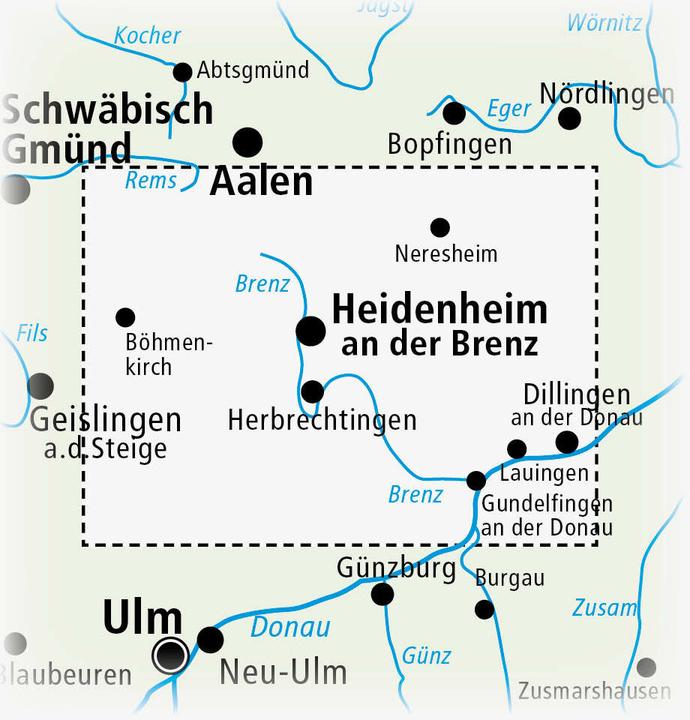 Image du produit Heidenheim,Gerstetten-Giengen-Gundelfingen-Neresheim