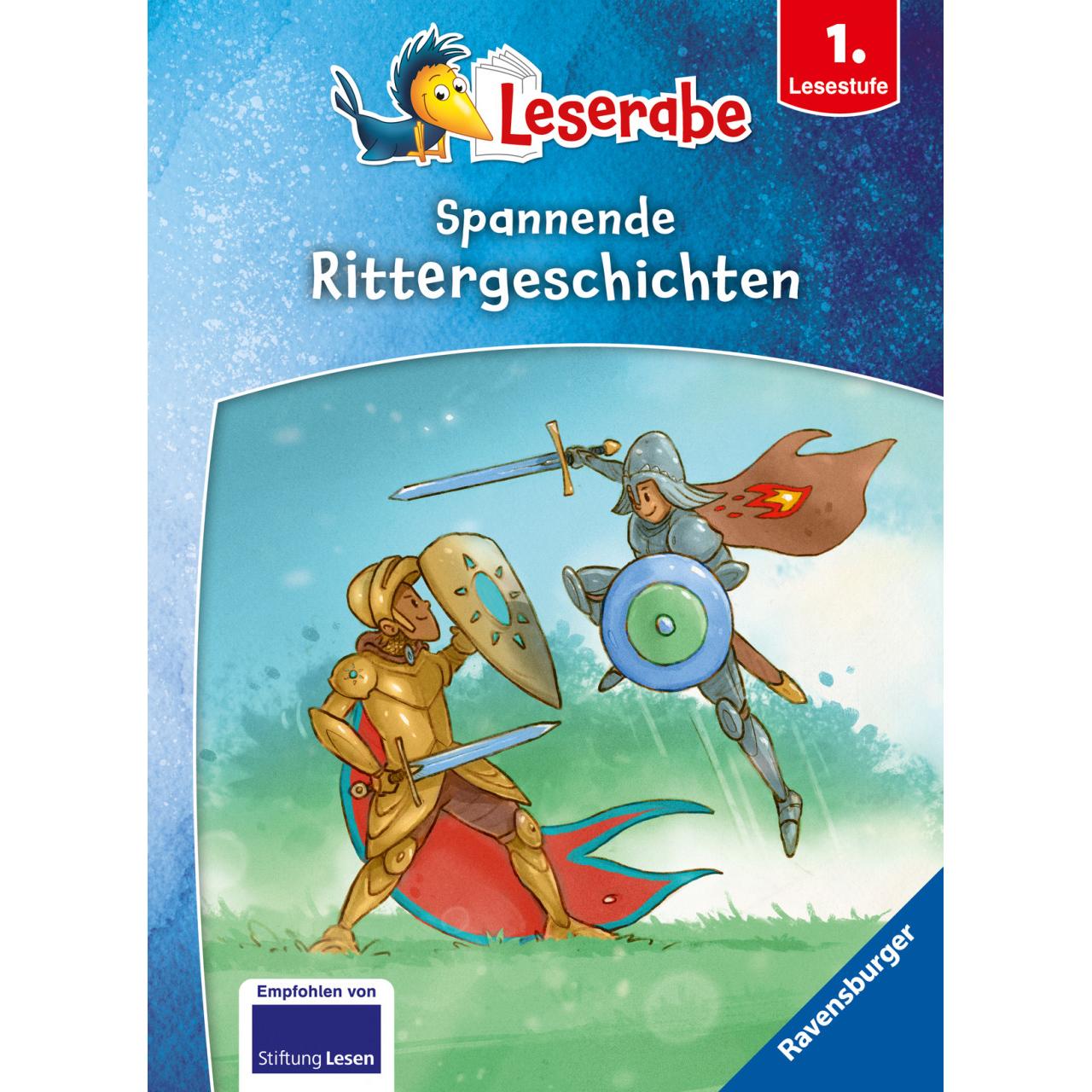 Spannende Rittergeschichten - Leserabe ab 1. Klasse - Erstlesebuch für Kinder ab 6 Jahren, Kinderbücher von Katja Reider...