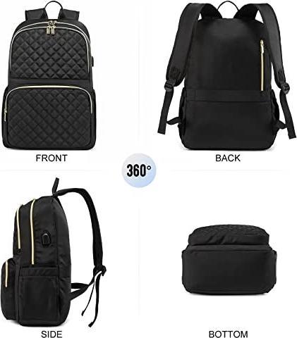 Produktbild Only-Bags.Store Eleganter Schulrucksack Grosser Tagesrucksack Wasserdichte Schultasche mit Laptopfach