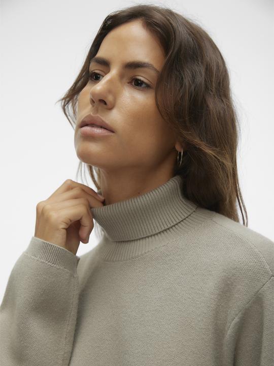 Actual product image Vero Moda VMMATHILDE LS FLAT LONG KNIT D2 Knitted Sweater (XS)