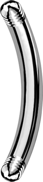 Image du produit Star Piercing Tige de banane argentée (sans laiton, Titane G23)
