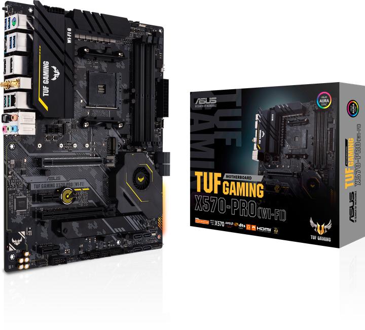 Actual product image ASUS TUF GAMING X570-PRO WI-FI (AM4, AMD X570, ATX)