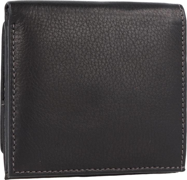 Actual product image Greenland Nature Black Nappa wallet RFID leather 9.5 cm