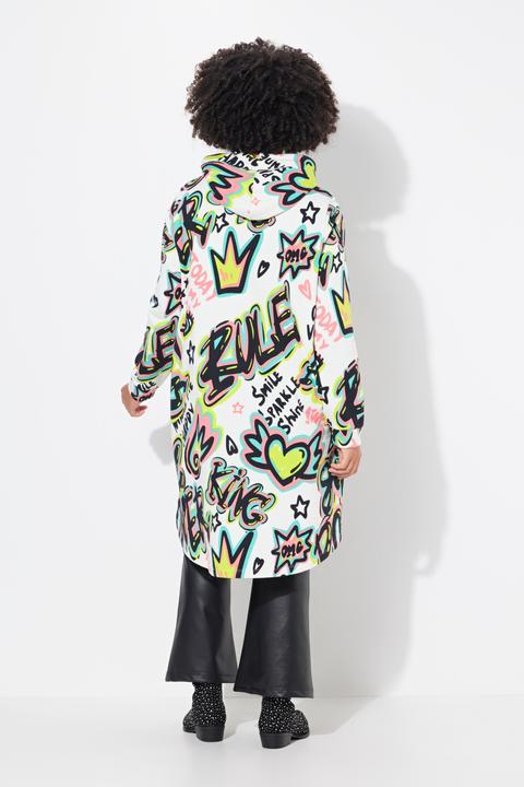 Immagine prodotto Angel of Style Hoodie, A-Linie, Graffiti-Print, Kapuze (46, 48)