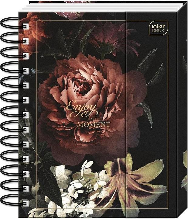 Interdruk Organizer B6/105K na magnes Flower (B6, Weicher Einband)
