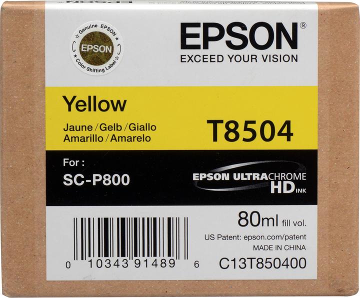 Produktbild Epson T8504 UltraChrome HD (Y)
