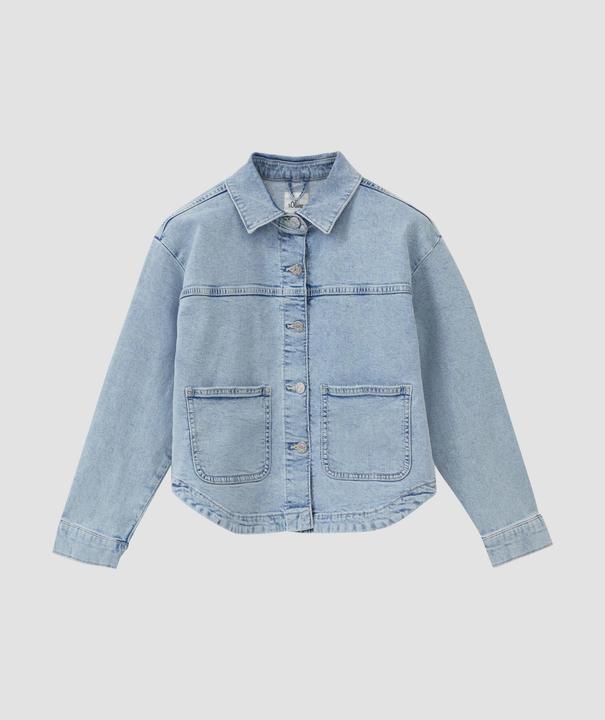 Immagine prodotto S.Oliver Indoor-Jacke Oversized Jeansjacke mit Used-Effekt (170, 176)