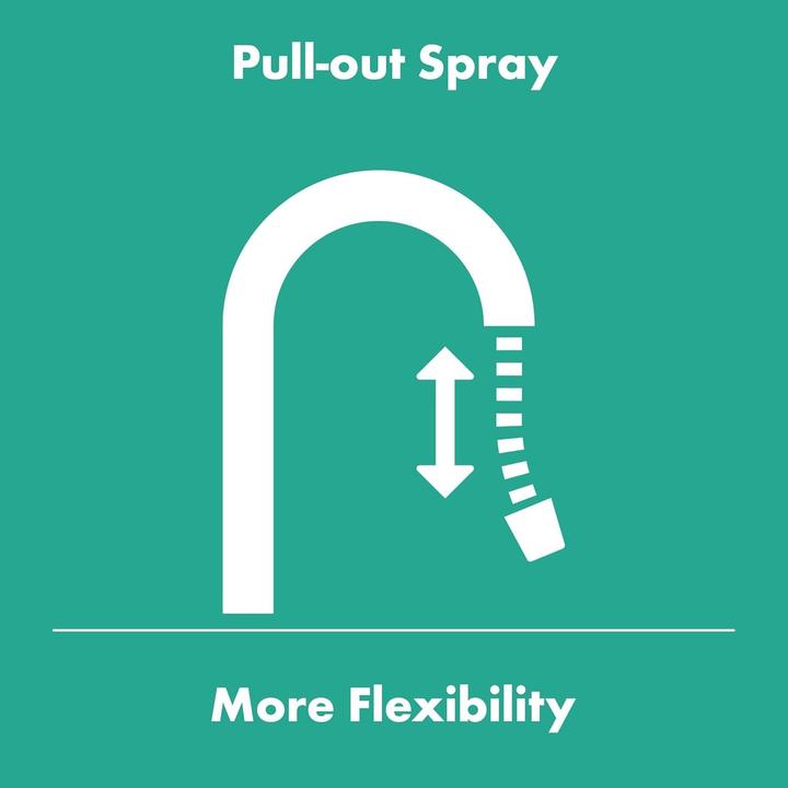 Immagine prodotto hansgrohe Talis M54 miscelatore monocomando per cucina 270, scaldabagno a bassa pressione, bocca est