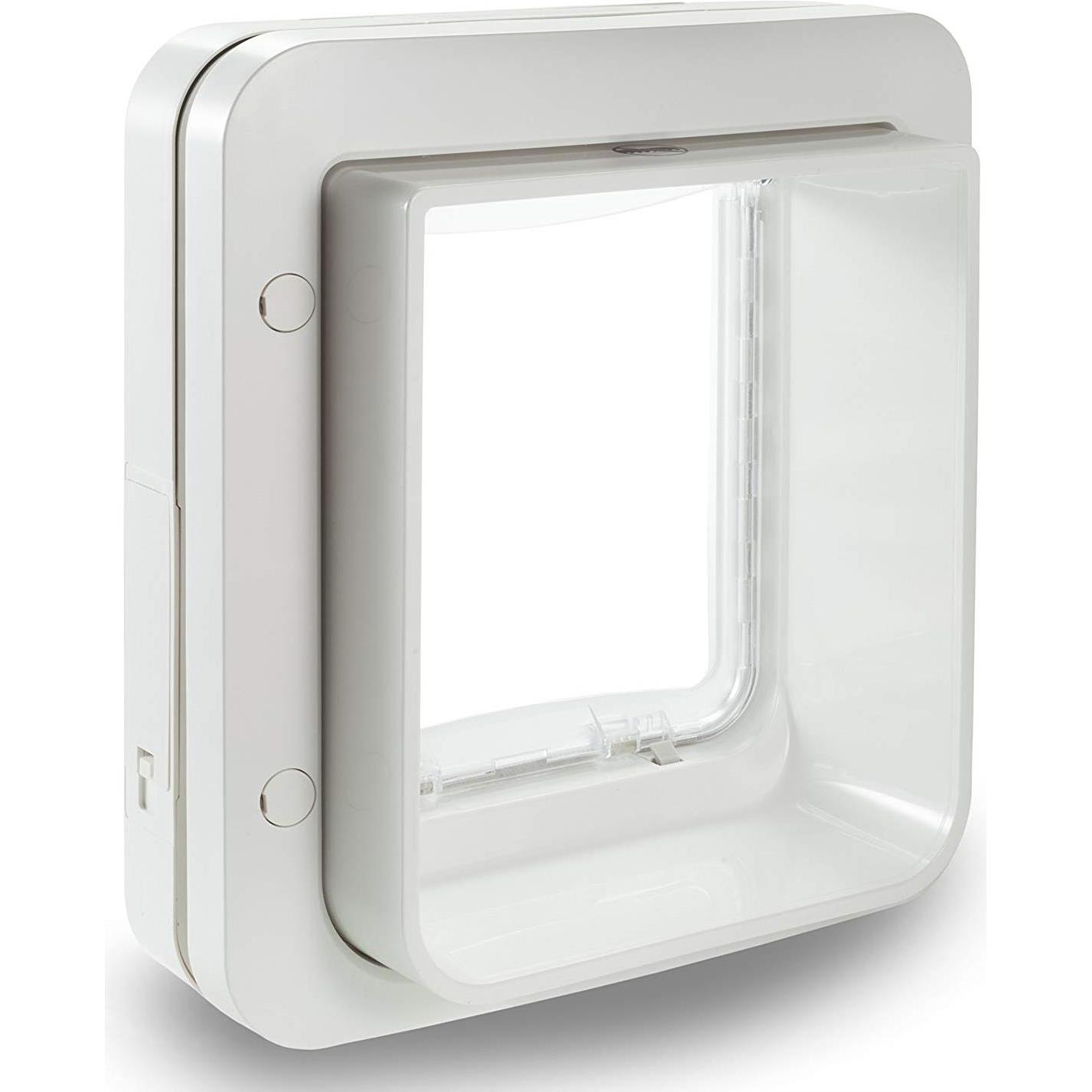SureFlap Katzentüre XXL (Mikrochip Katzenklappe), Katzentüre + Katzennetz