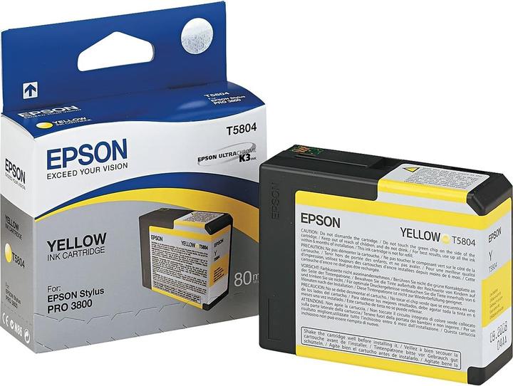 Actual product image Epson T5804 (Y)