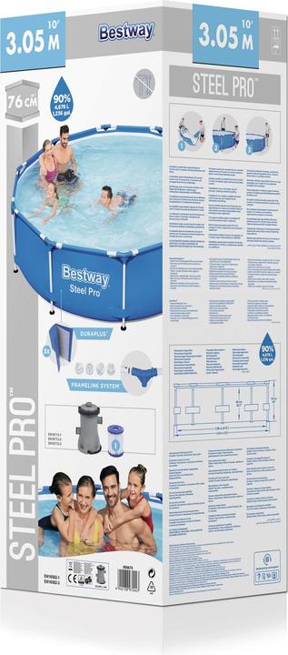 Actual product image Bestway Steel Pro Set (Ø 305 x 76 cm)