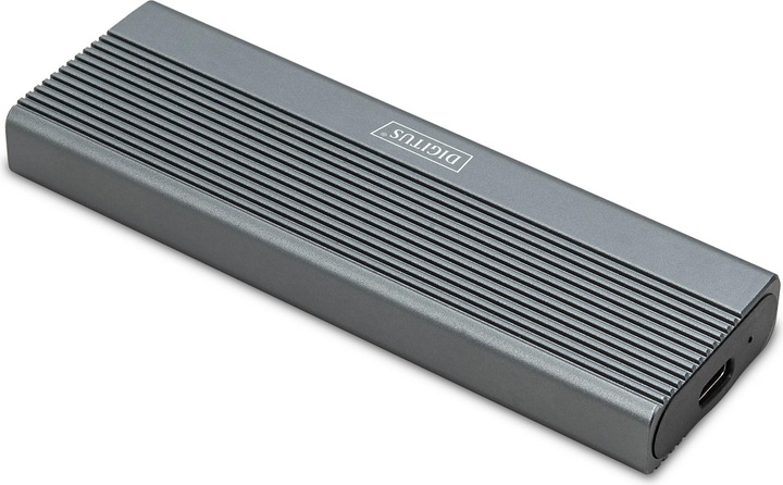 Produktbild Digitus USB M.2 Festplattengehäuse, SSD, extern, NVMe, 10Gbps, USB 3.1 Gen2, Aluminium, toolfree (M.2 2242, M.2 2260, M.2 2280, M.2 2230)