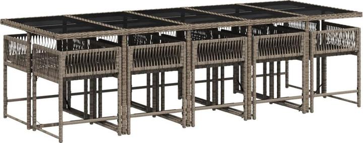 Produktbild vidaXL Garten Essgruppe (275 x 106 x 73 cm)