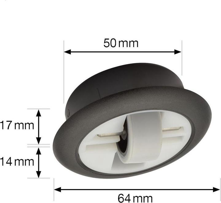 Image du produit Wagner System Mini roulette pivotante