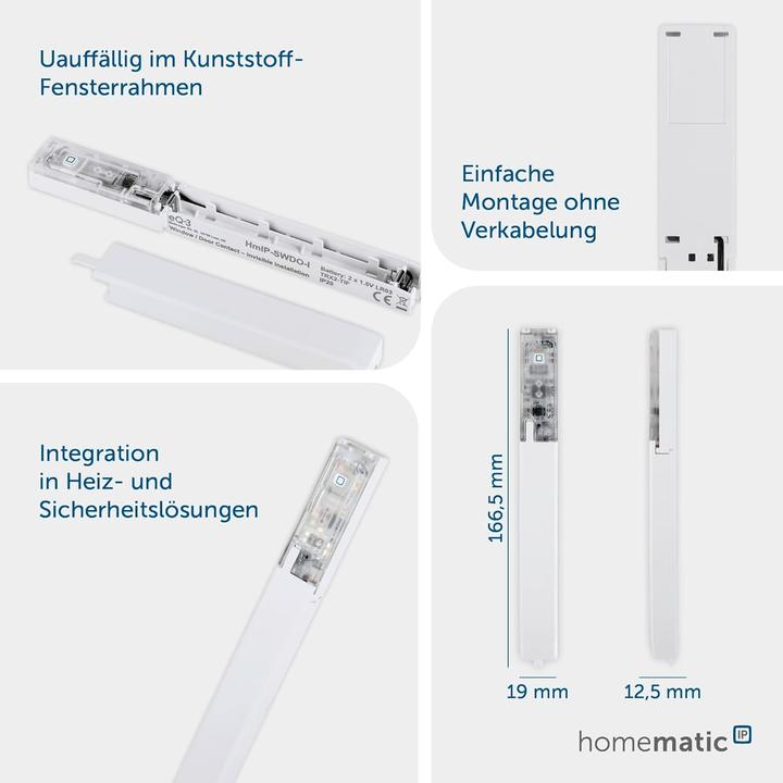 Actual product image Homematic IP Window and door contact