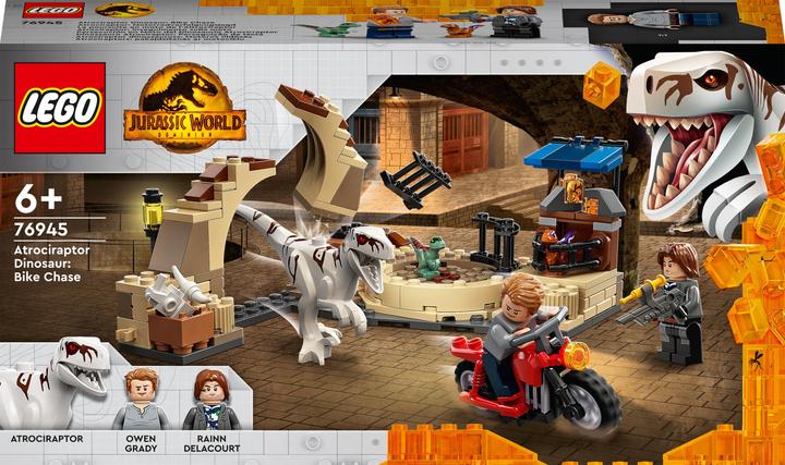 Produktbild LEGO Atrociraptor: Motorradverfolgungsjagd (76945, LEGO Jurassic World)