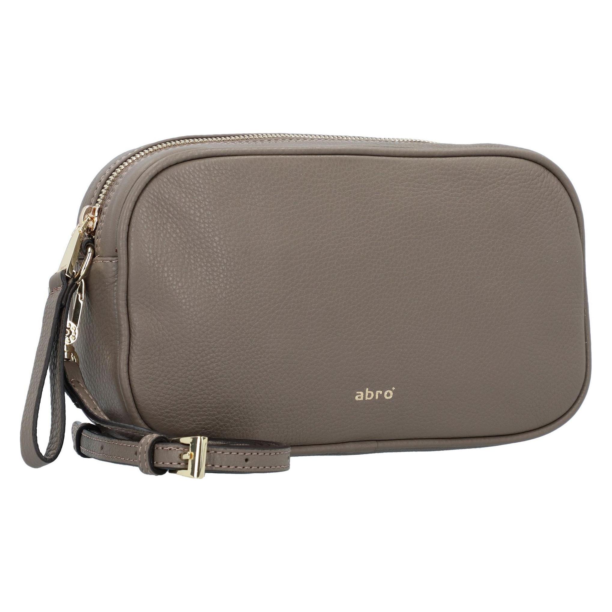Abro, Damen, Handtasche, Tina Umhängetasche Leder 23 Cm, Braun