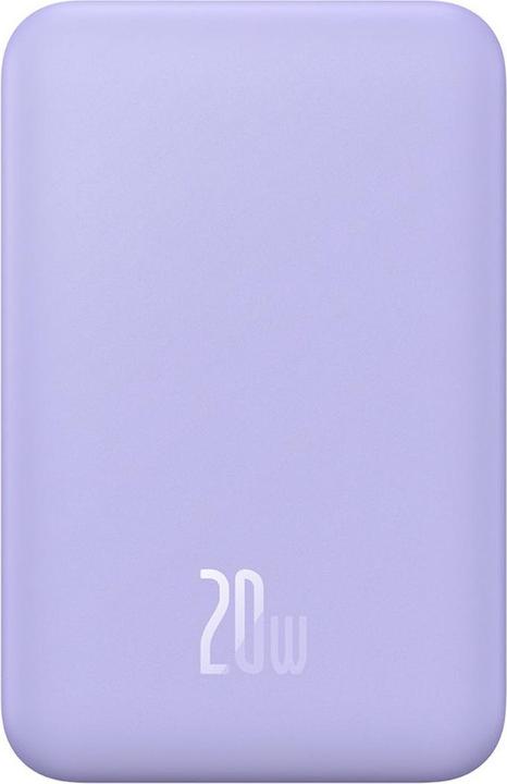 Actual product image Baseus Powerbank Magnetic Mini 20000mAh 20W (purple) (20000 mAh, 20 W, 74 Wh)