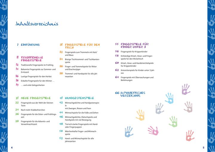 Produktbild Die schönsten Fingerspiele (Deutsch, Suse Klein, 2021)