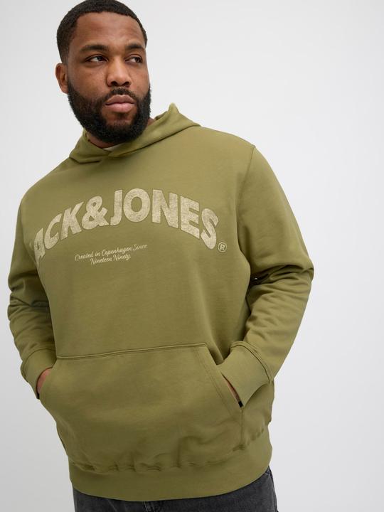 Produktbild Jack & Jones Plus Size Kapuzenpullover Kapuzenpullover (5XL)
