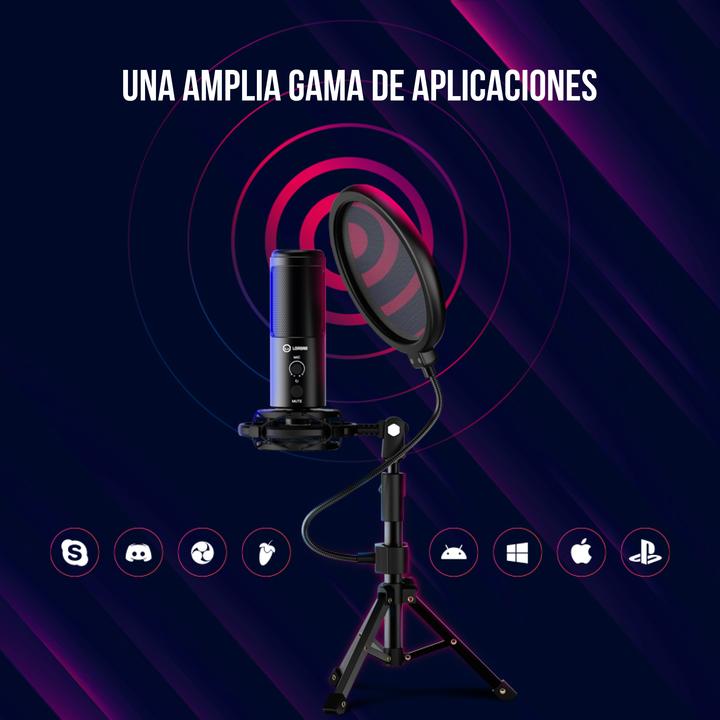 Produktbild Lorgar LRG-CMT721 microphone Black Game console microphone