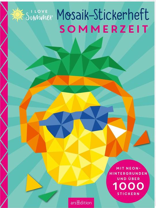 Image du produit I Love Summer – Mosaik-Stickerheft Sommerzeit