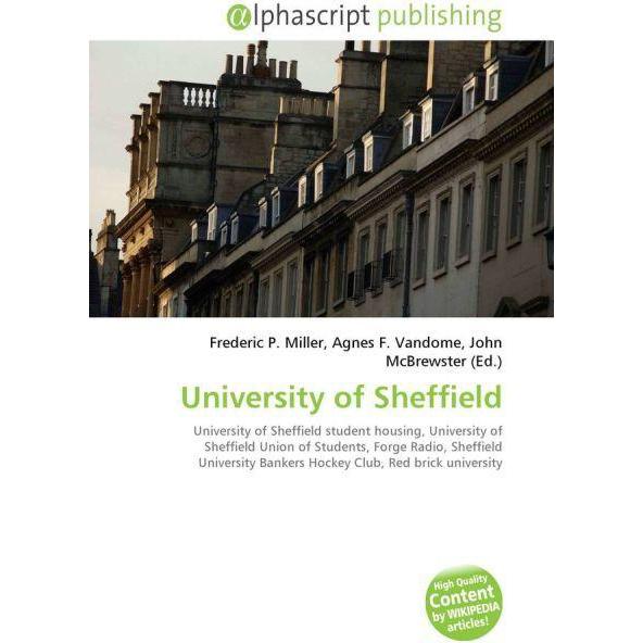 Thumbnail - University of Sheffield, Fachbücher von Agnes F. Vandome, Frederic P. Miller, John McBrewster