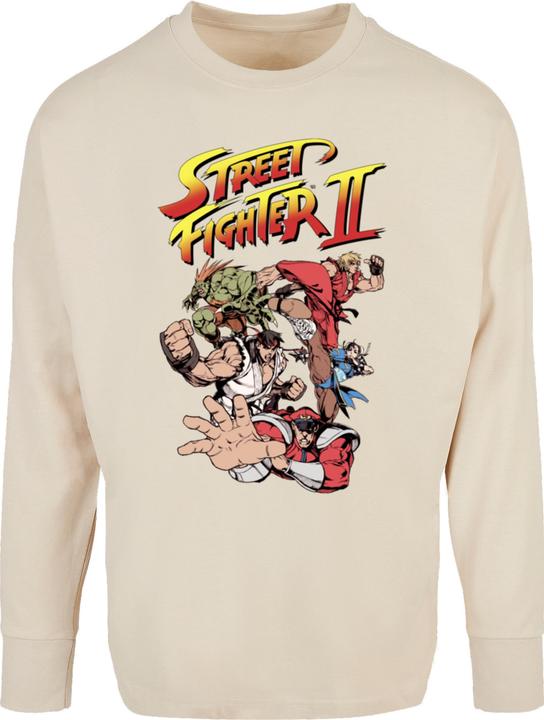 Produktbild Merchcode Streetfighter 2 - Group Graphic Oversize Longsleeve - 197713 (L)