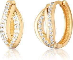 Immagine prodotto JVD - Yellow gold earrings with zircons ZE0060SJ72-7400