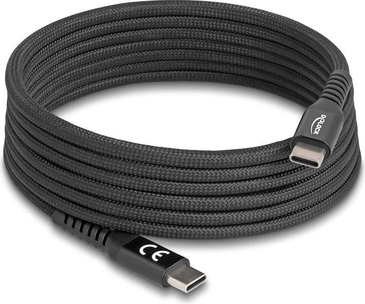 Productafbeelding Delock USB 2.0 kabel USB Type-C stekker naar stekker met magne (2 m, USB 2.0, 60 W)
