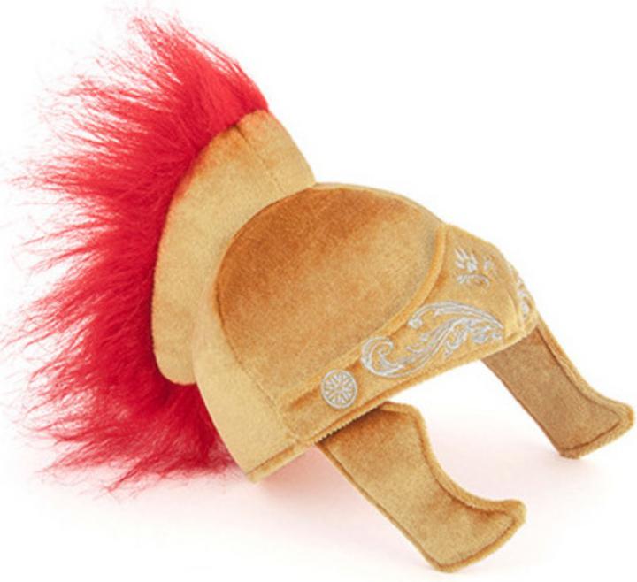 Actual product image P.L.A.Y. Gladiators hat (Plush toy dog)