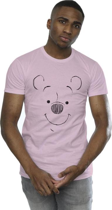Immagine prodotto Disney Winnie The Pooh Winnie The Pooh Face Maglietta Uomo (L)