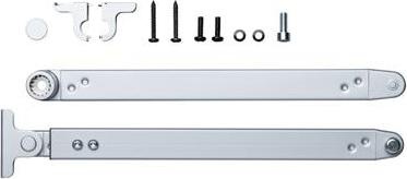 Dormakaba Normal arm 0 - 225 mm DORMA ED 100 / ED 250, sølv, 29271021