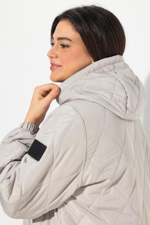 Actual product image Ulla Popken Lightly Quilted Water Repellent Coat