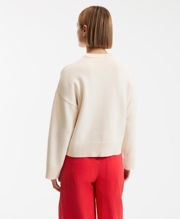 Produktbild La Redoute Collections Pullover mit Rundhalsausschnitt (L)